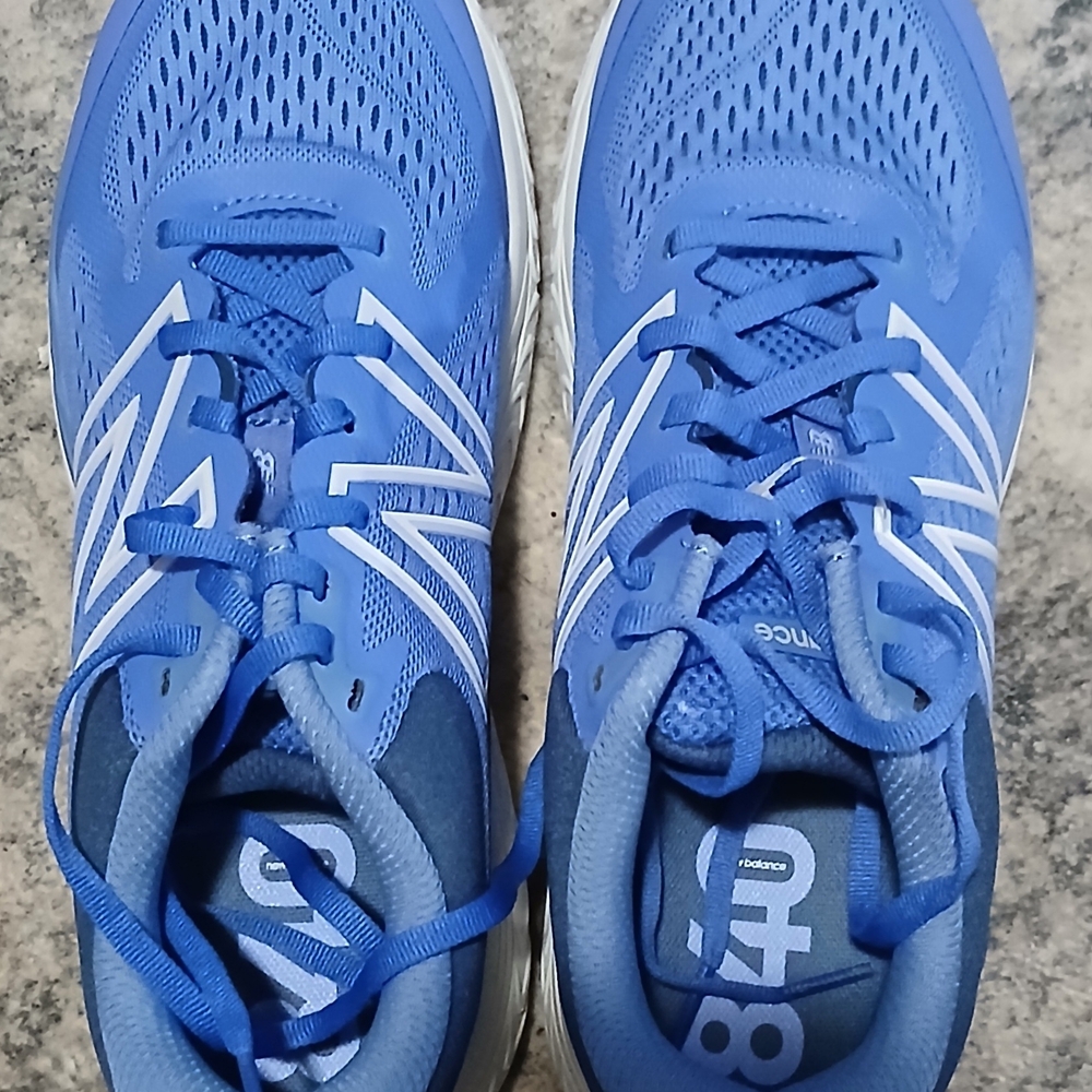 Blue Athletic Running Shoes